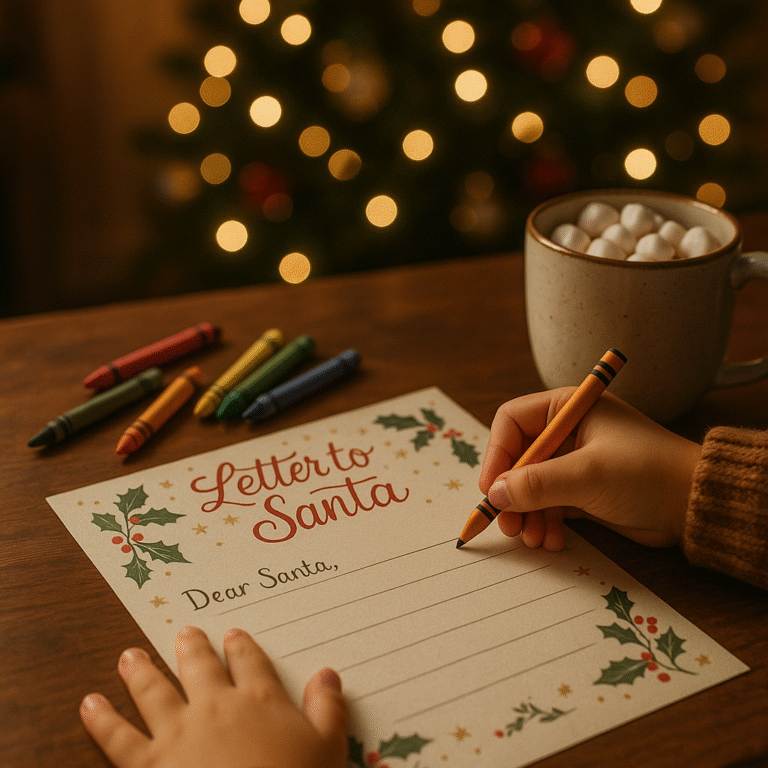 list do świętego mikołaja